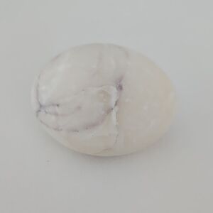Vintage Hand Carved Alabaster Stone Decorative Egg